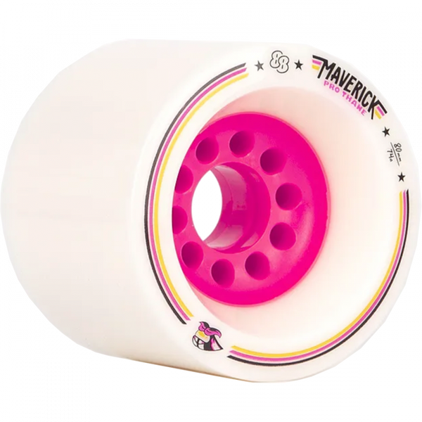 Venom 88 WHEELS THOMPSON MAVERICK 80mm 74a WHITE/PINK