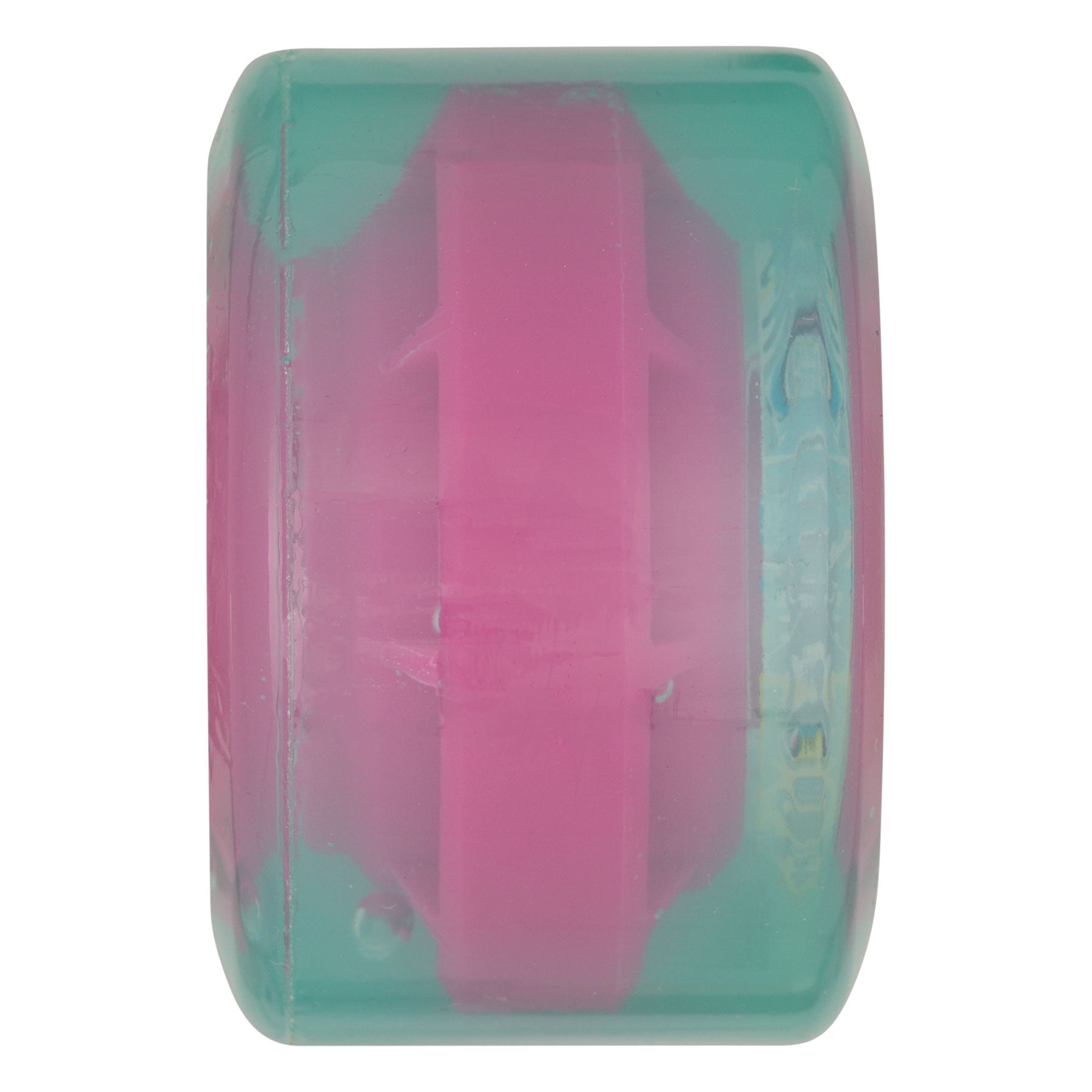 60mm OG Slime Chrome Trans Green 78a Slime Balls Skateboard Wheels