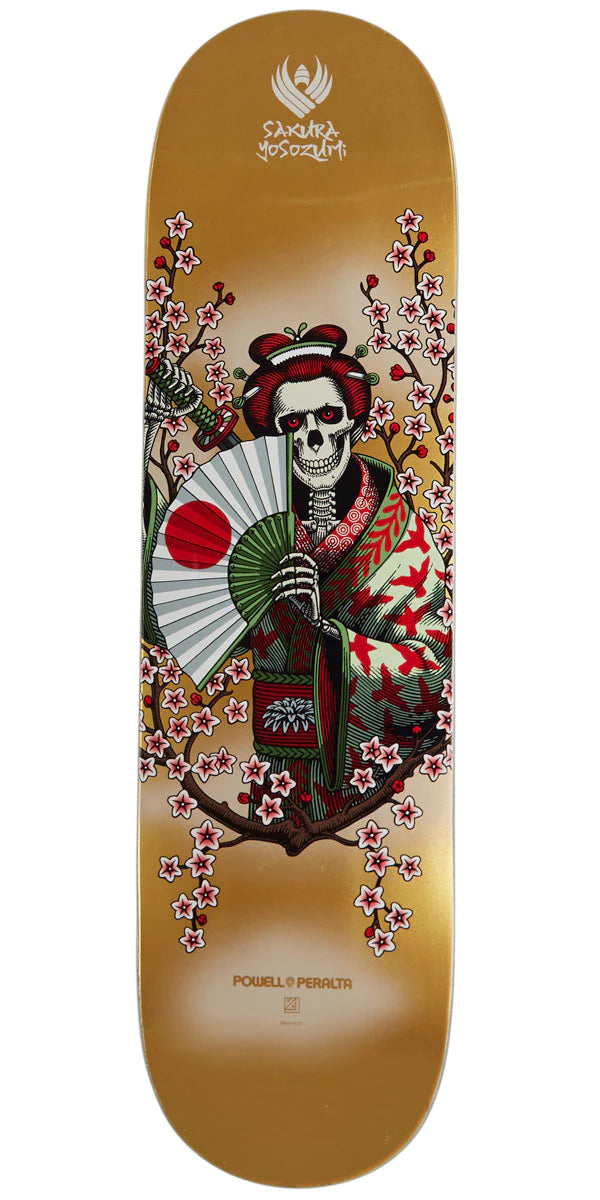 Powell-Peralta Flight Sakura Yosozumi Samurai Skateboard Deck 8.5