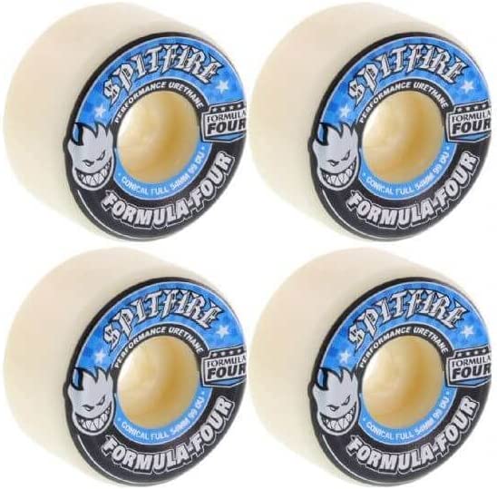 SPITFIRE FORMULA FOUR CONICAL FULL SKATEBOARD WHEELS