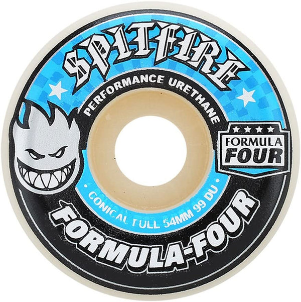 SPITFIRE FORMULA FOUR CONICAL FULL SKATEBOARD WHEELS
