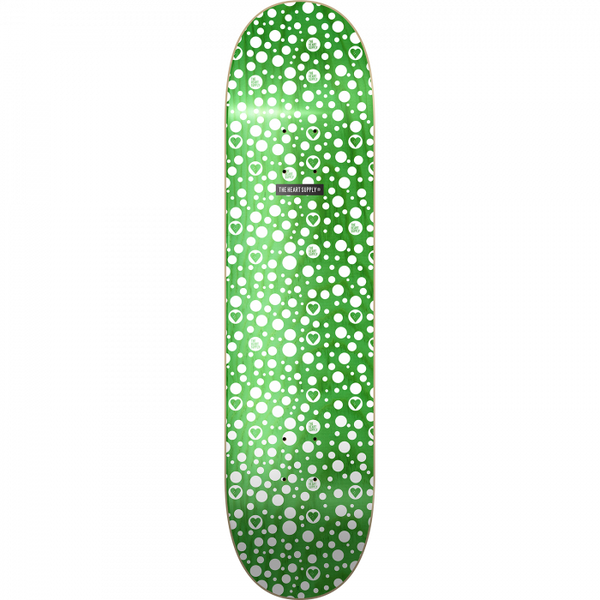 HS SPOTS DECK-8.25 GRN/WHT