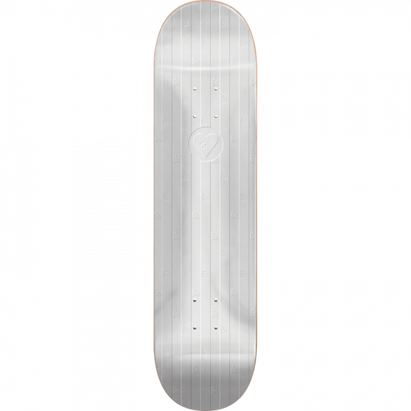 HS COSMIC STRIPES DECK-8.5 PEARL WHITE