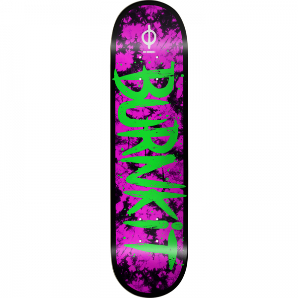 BURNKIT HAZE DECK-8.0 PURPLE/GREEN