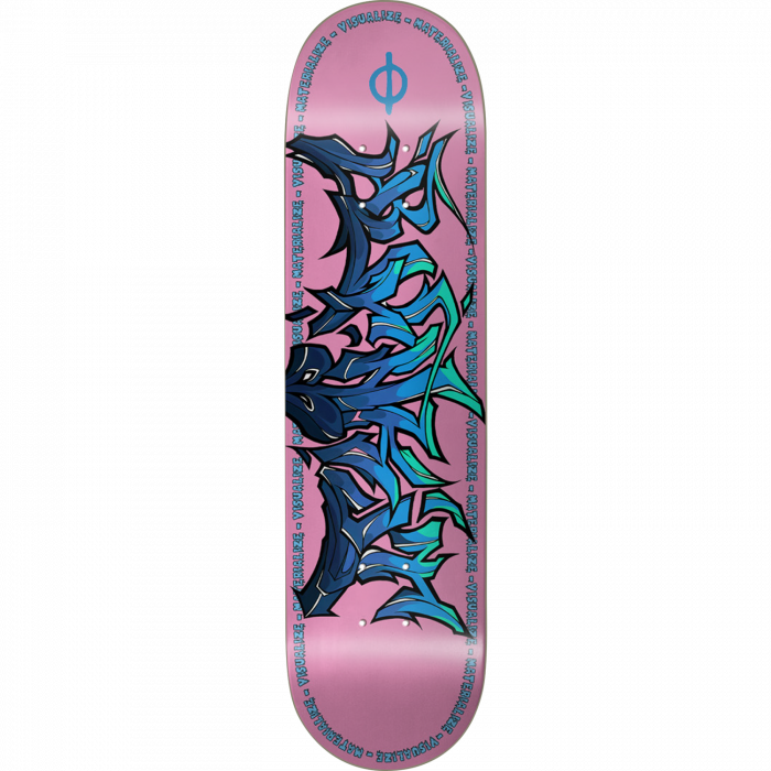 BURNKIT TAGGER DECK-8.25 PINK/BLUE