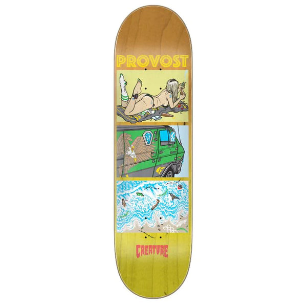 Provost Hesh Coast Skateboard Deck 8.47in x 31.98in Creature