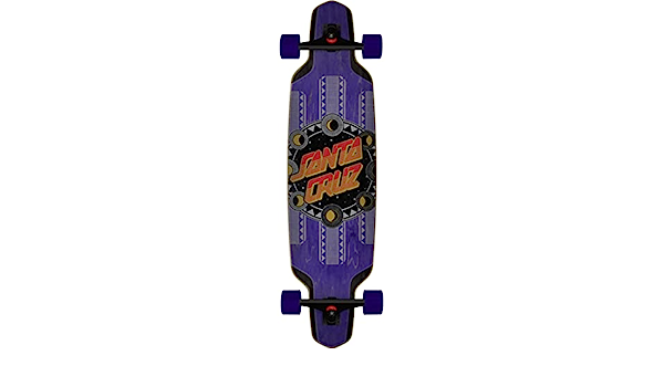 Phase Dot 9.50in x 37.52in Drop Down Cruiser Skateboard Santa Cruz