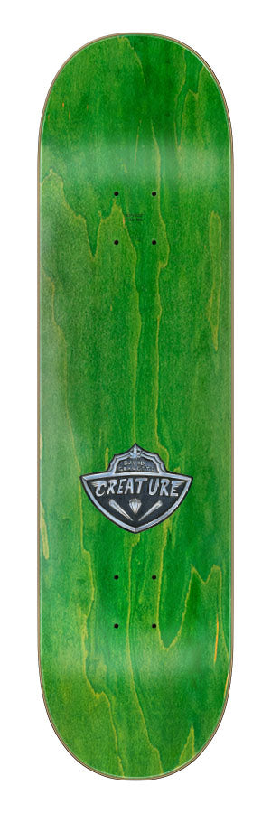 Gravette Hippie Bomber Skateboard Deck 8.3in x 32.2in Creature