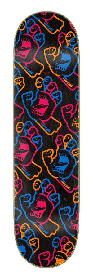 Opus In Color 7 Ply Birch Skateboard Deck 8.125in x 31.7in Santa Cruz