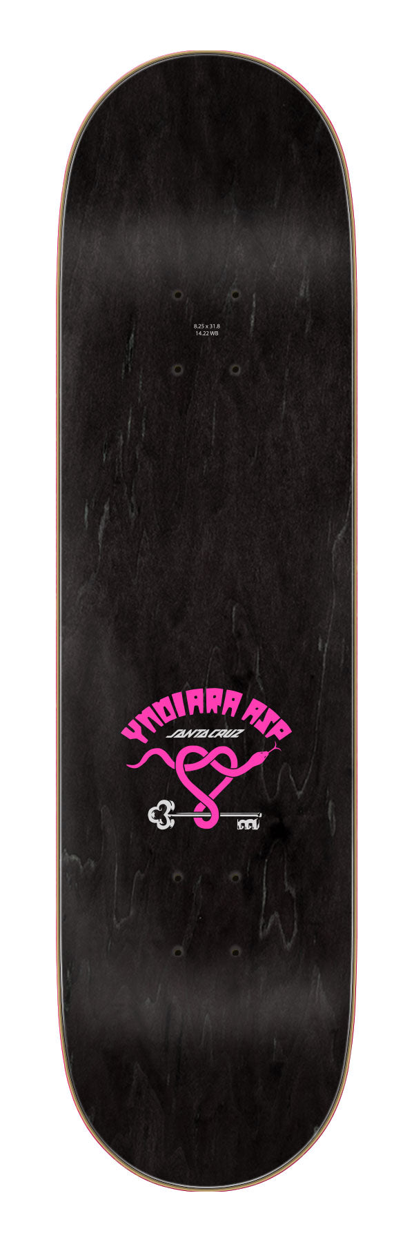 Asp Slither Twin Pro Skateboard Deck 8.25in x 31.83in Santa Cruz