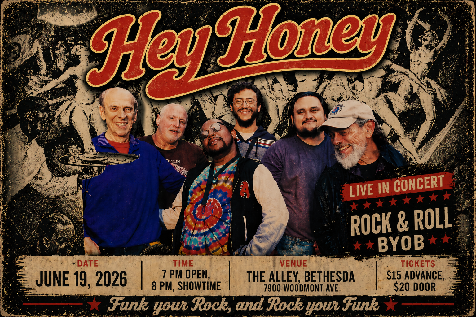 Hey Honey Band (6/19/2026)