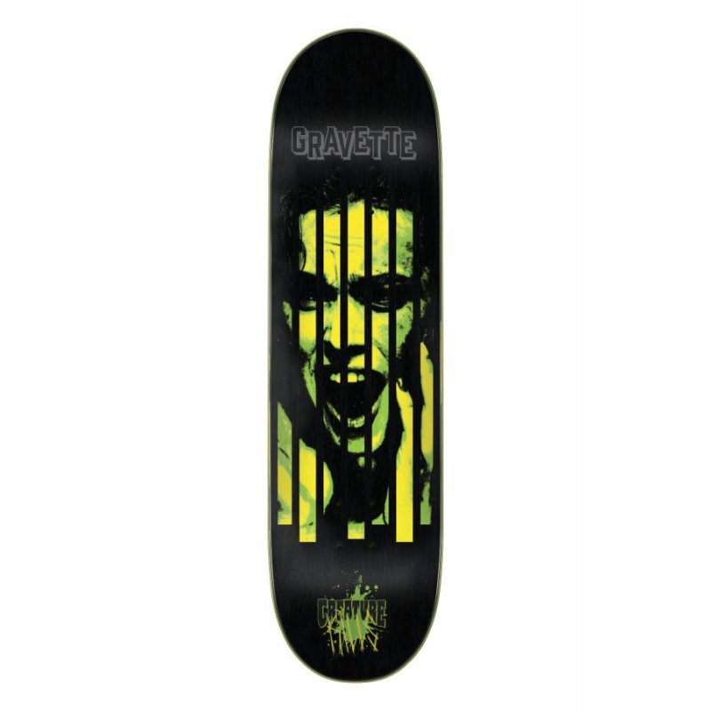 Gravette Scream Kills VX Deck Skateboard Deck 8.5in x 32.25in Creature