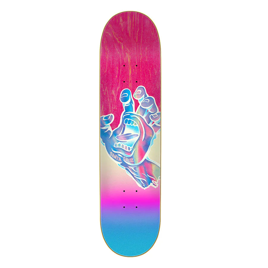 Iridescent Hand 7 Ply Birch Skateboard Deck 7.75in x 31.4in Santa Cruz