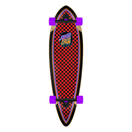 Rad Dot 9.20in x 33in Pintail Cruiser Skateboard Santa Cruz