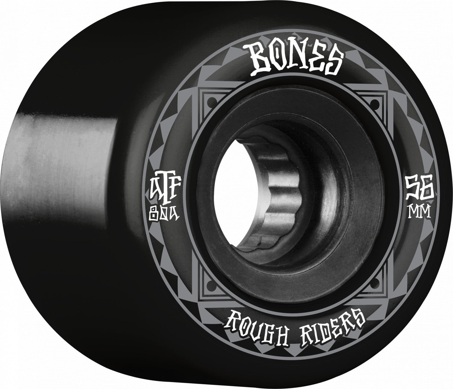 BONES WHEELS ATF ROUGH RIDER SKATEBOARD WHEELS 80A