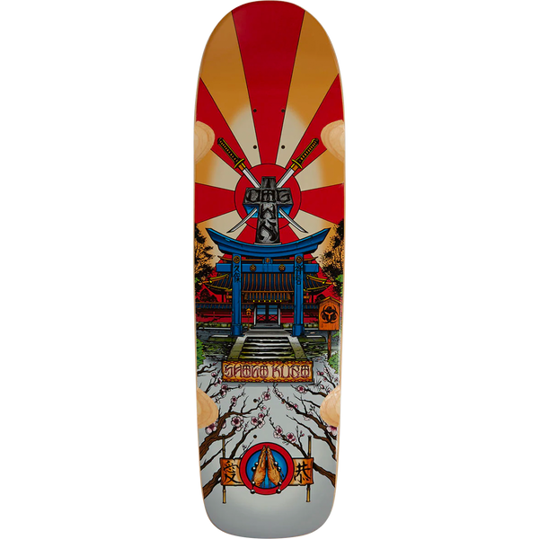 Dogtown Skateboards Shogo Kubo Tribute Pool Black Stain Skateboard Deck - 8.75" x 32.57"
