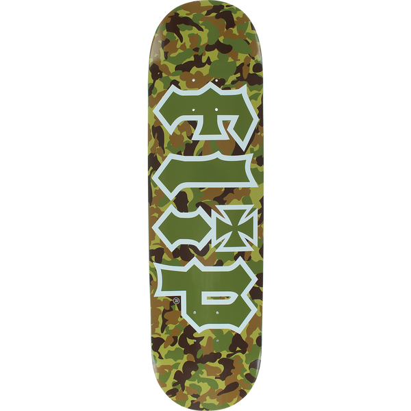 Flip Skateboards HKD Combat Green Skateboard Deck