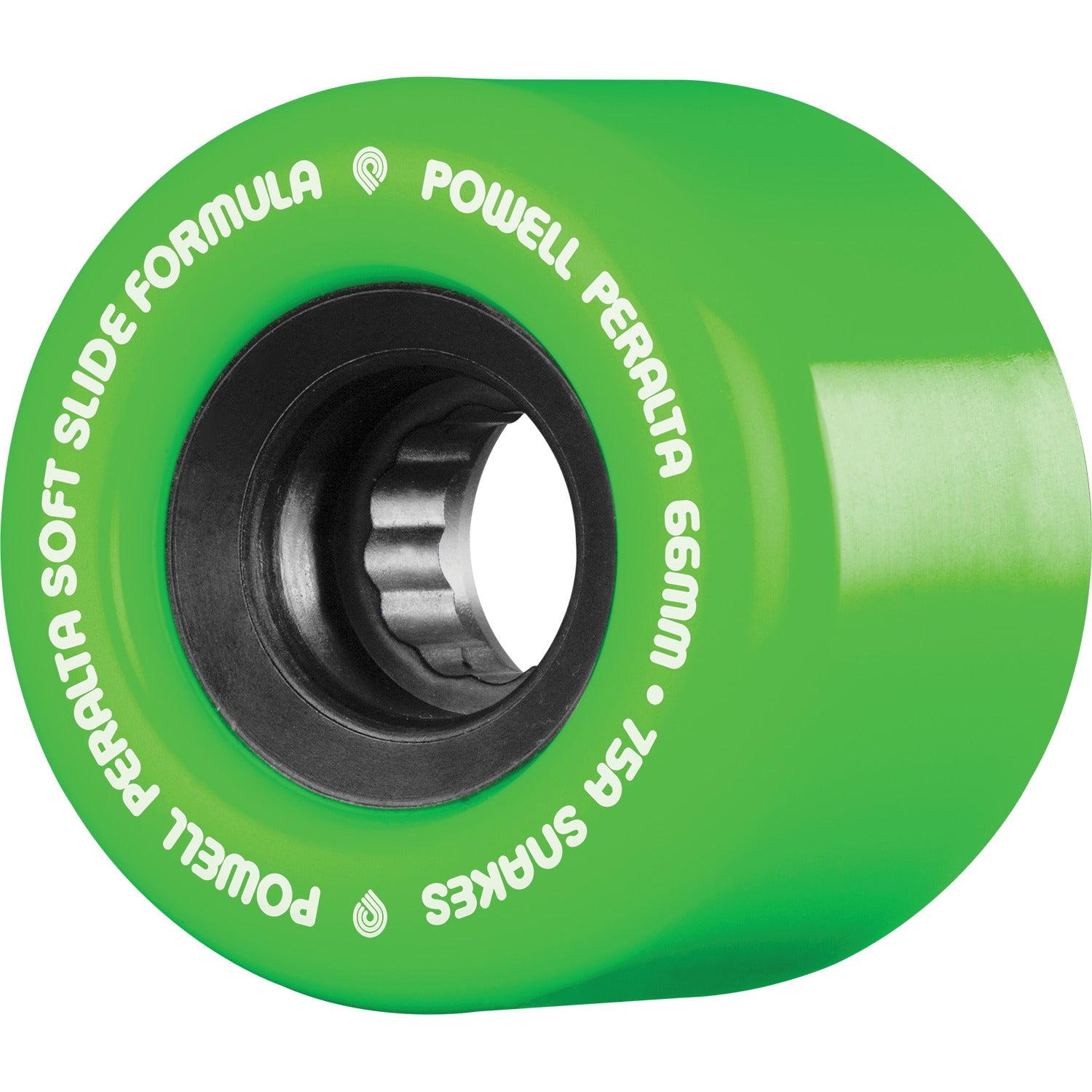 Powell Peralta Snakes Skateboard Wheels 69mm 75a 4pk Green