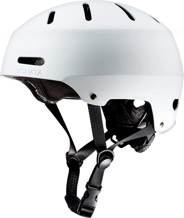 MONATA Skateboard Helmet, Dial Fit, 12 Vents, Scooter Helmet for Youth Adult, Multi-Sports Roller Skate Inline Skating Rollerblading Helmet