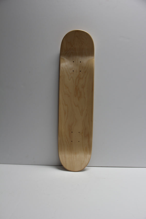 Blank Stained Skateboard Deck