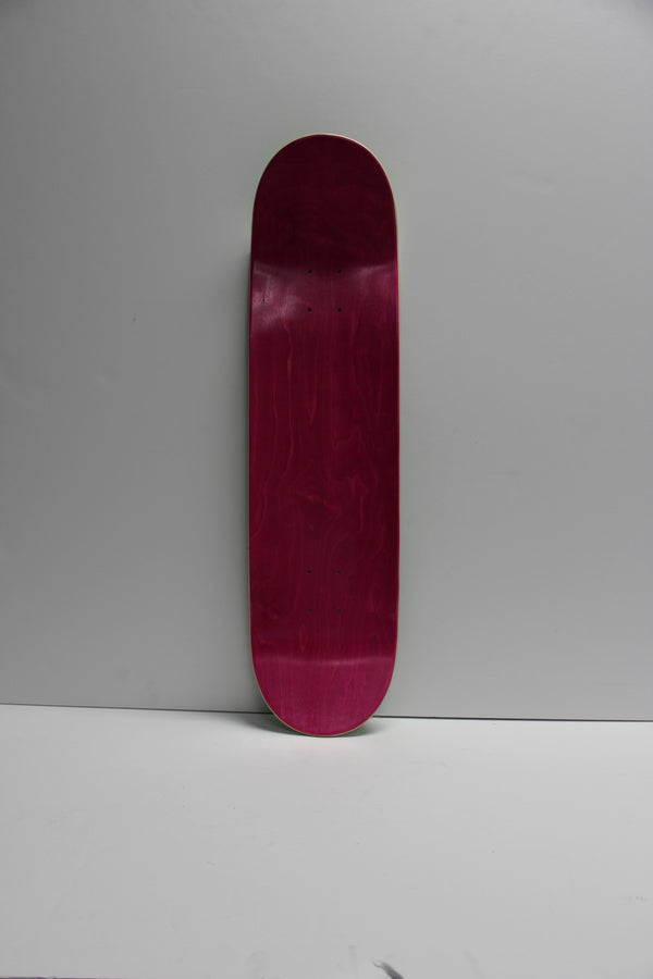 Blank Stained Skateboard Deck