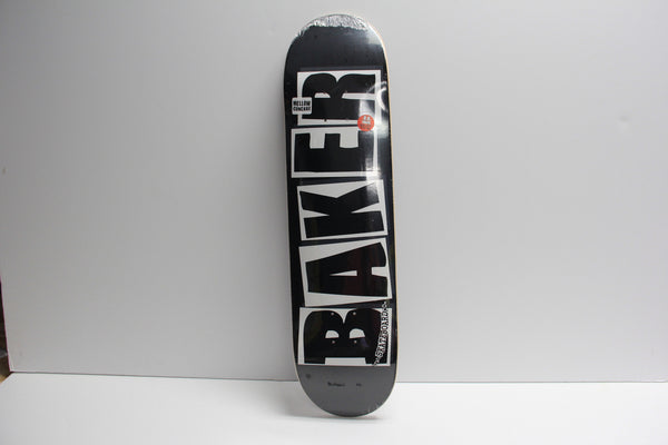 BAKER BRAND LOGO DECK-8.5 BLK/WHT