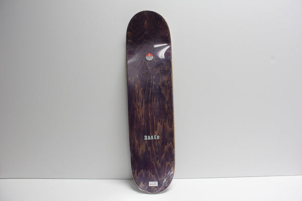 BAKER BRAND LOGO DECK-8.5 BLK/WHT