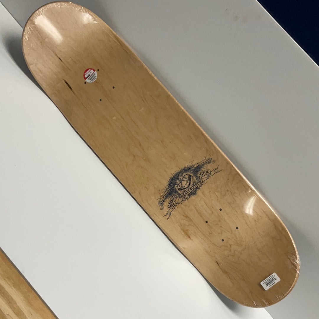 Anti Hero Grimple Pricepoint Skateboard Deck Navy 8.5